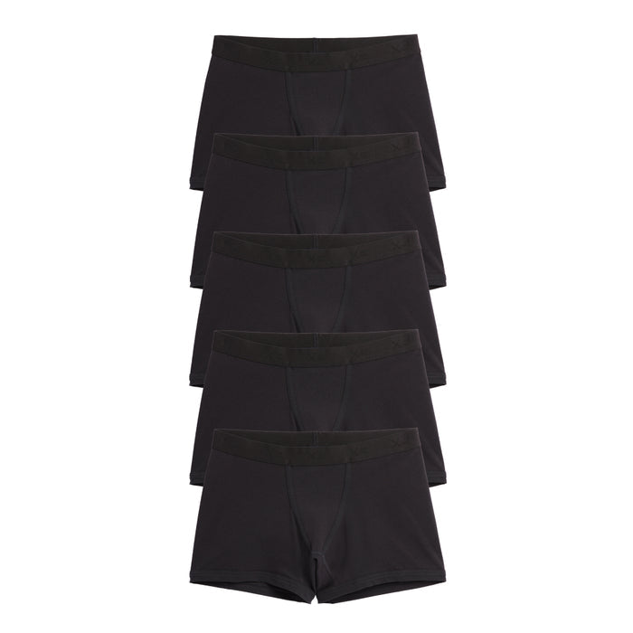 4.5" Trunks 5-Pack - X= Black