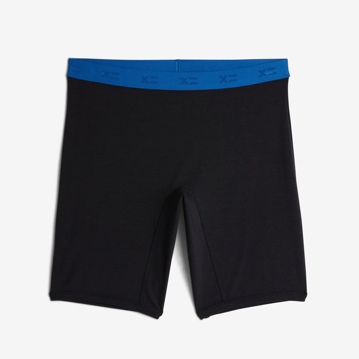 9" Boxer Briefs - TENCEL Modal Ink Blue Edge