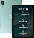 Ai+ PulseTab 6 GB RAM 128 GB ROM 10.95 inch with Wi-Fi+4G Gaming MediaTek Helio G88 Octa Core Tablet (Lightest Sky)