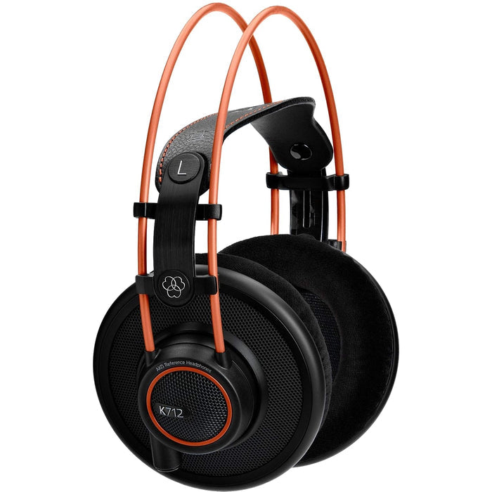 AKG K712PRO Studio Wired On Ear DJ Headphones (Black)