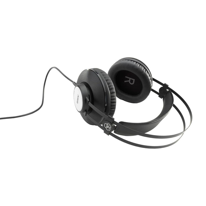 AKG K72 Closed Back Studio Headphones, Black - Unboxify