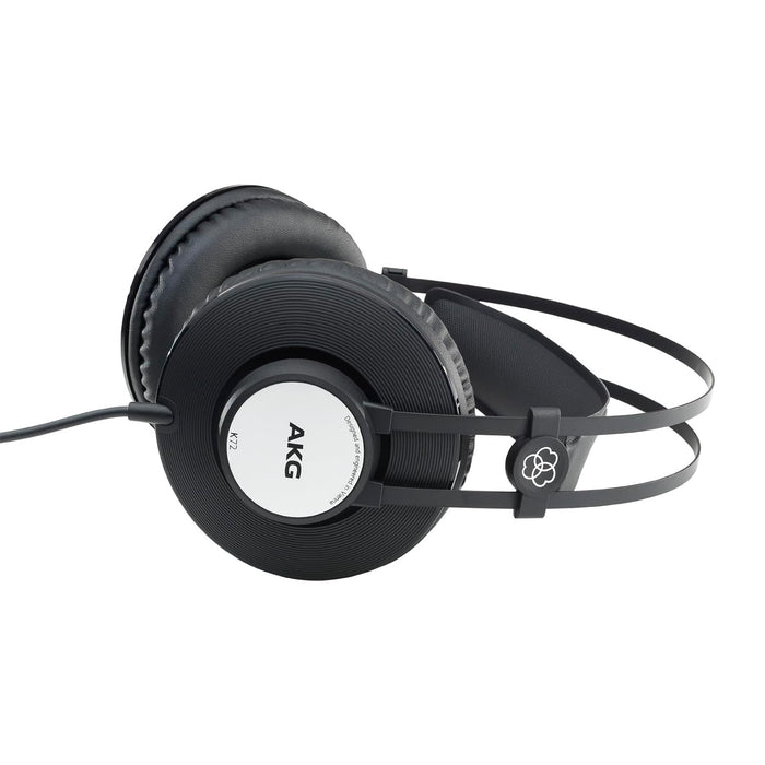 AKG K72 Closed Back Studio Headphones, Black - Unboxify