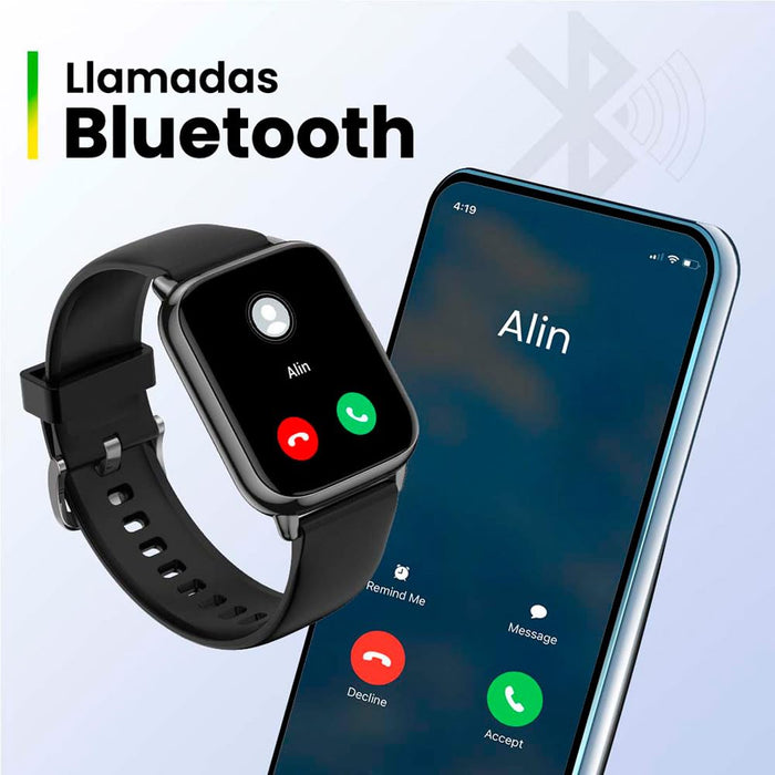 Amazfit Pop 2 with Ultra-Large 1.78 inch HD AMOLED Display, BT Calling, SpO2 Smartwatch - Unboxify