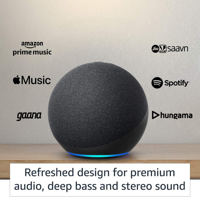 Amazon Echo (4th Gen) | Premium sound powered by Dolby and Alexa - Unboxify
