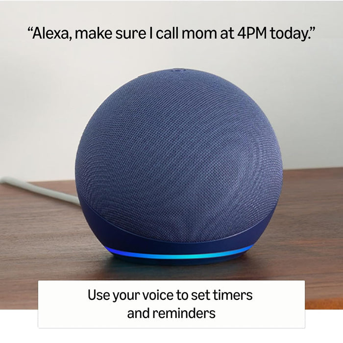 Amazon Echo Dot (5th Gen) | Smart speaker with vibrant sound, Motion Detection, Temperature Sensor, Alexa and Bluetooth - Unboxify