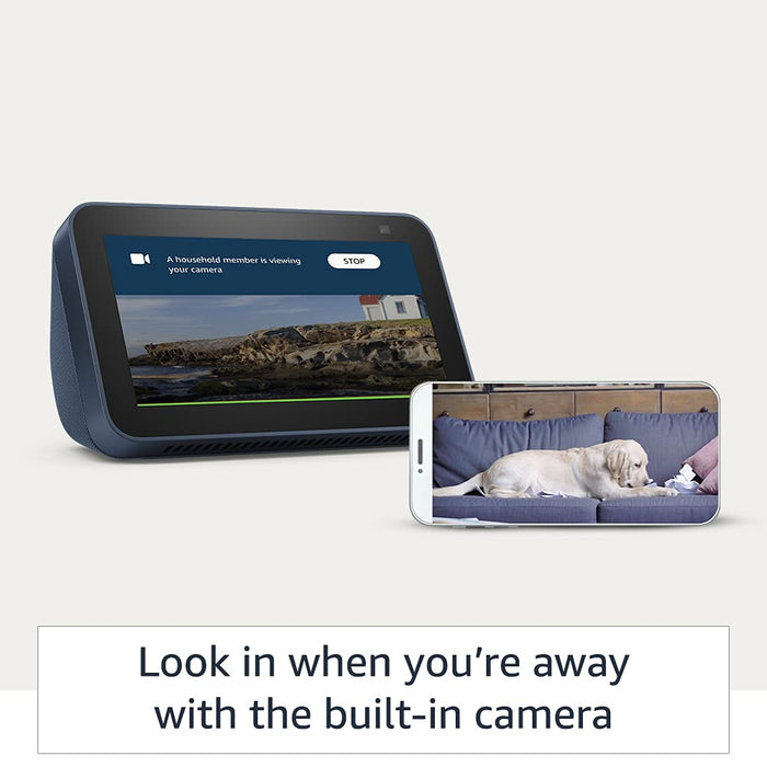 Amazon Echo Show 5 (2nd Gen) - Smart speaker with 5.5" screen, crisp sound and Alexa - Unboxify