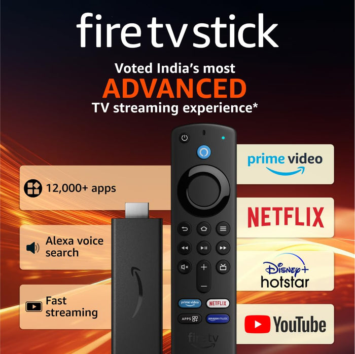 Amazon Fire TV Stick with Alexa Voice Remote (includes TV and app controls) | HD streaming device (USED) - Unboxify