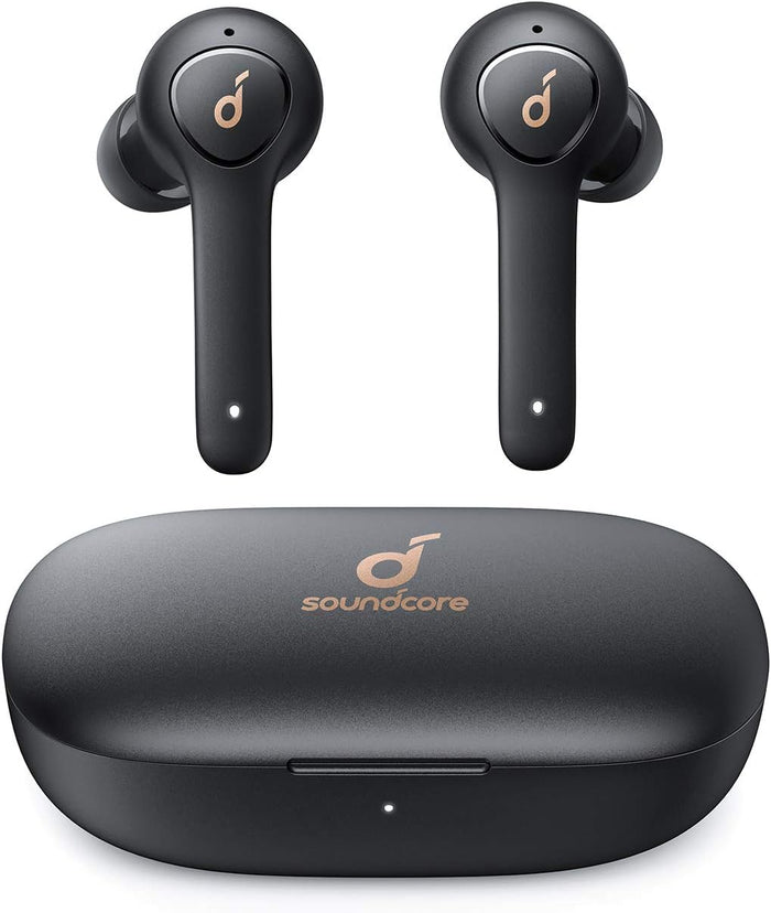 Anker Soundcore Life P2 Bluetooth Truly Wireless In-Ear Earbuds With Mic (Black) - Unboxify