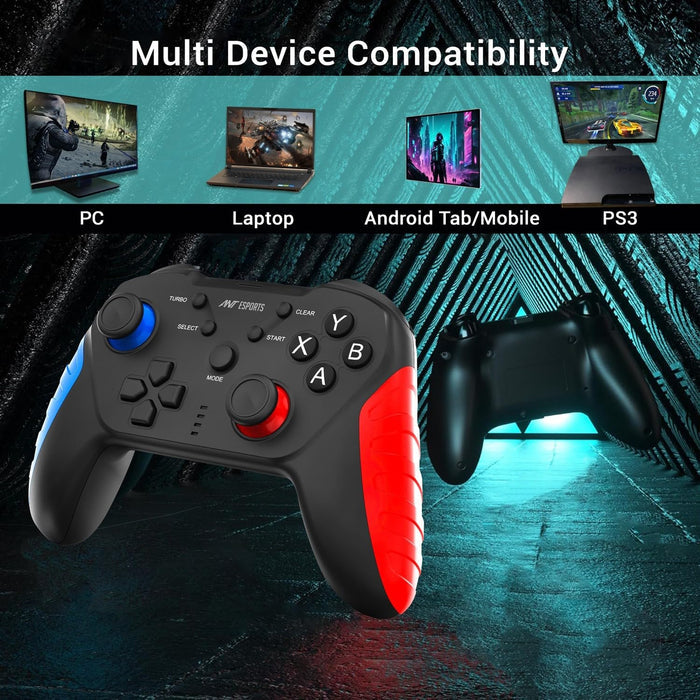 Ant Esports GP310 Wireless Gamepad, Compatible for PC & Laptop (Windows 10/8 /7, Steam) / PS3 / Android - Unboxify