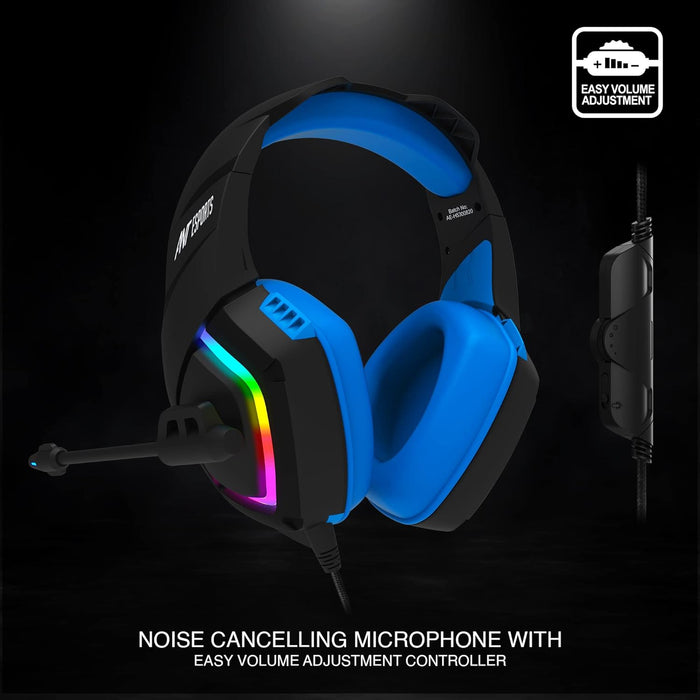 Ant Esports H530 Multi-Platform Pro RGB Gaming Headsetfor PC / PS4 / PS5 / Xbox One / Switch1 with mic - Unboxify