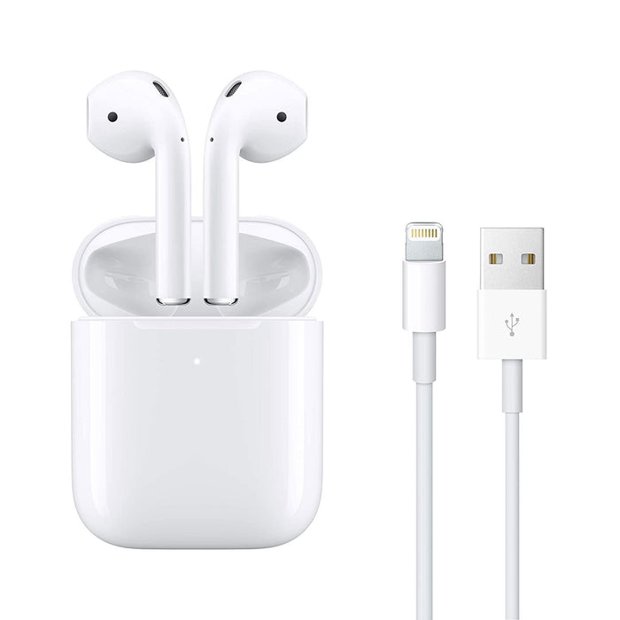 Apple AirPods 2 with Wireless Charging Case (MV7N2AM/A) - Grabgear.in