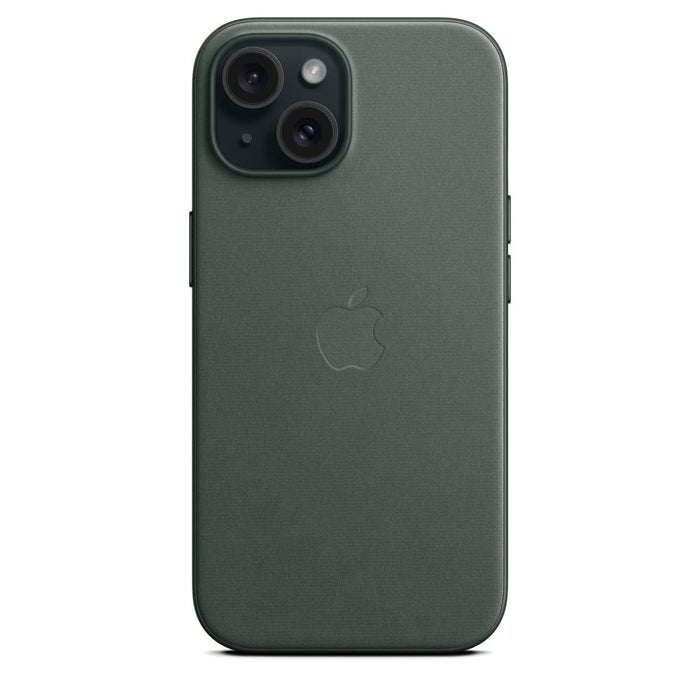 Apple iPhone 15 FineWoven Case with MagSafe - Evergreen