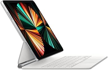 Apple Magic Keyboard for iPad Pro 12.9 inch (3rd, 4th and 5th Generation) - White - Unboxify