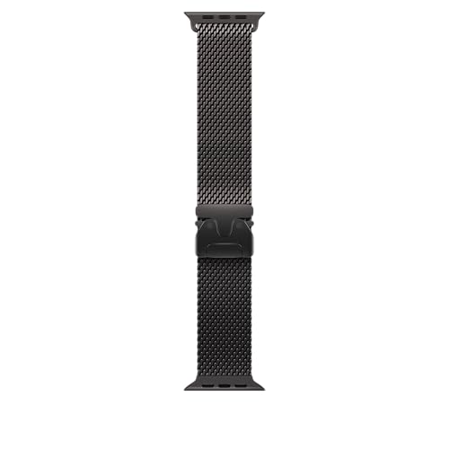 Apple Watch Band - Milanese Loop - 49mm - Black - Small - Unboxify