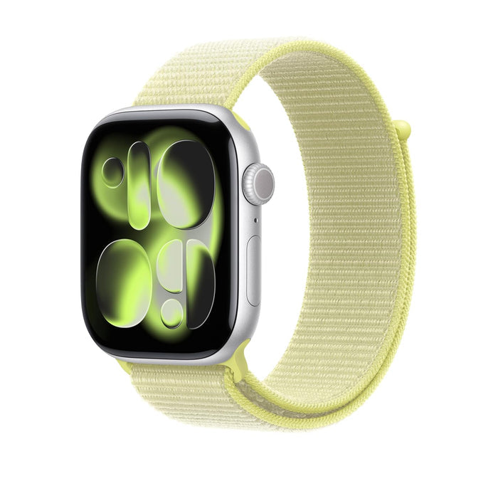 Apple Watch Band - Sport Loop - 46mm - Neon Yellow - One Size (Fits Most)