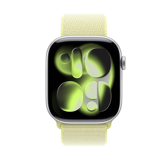 Apple Watch Band - Sport Loop - 46mm - Neon Yellow - One Size (Fits Most)