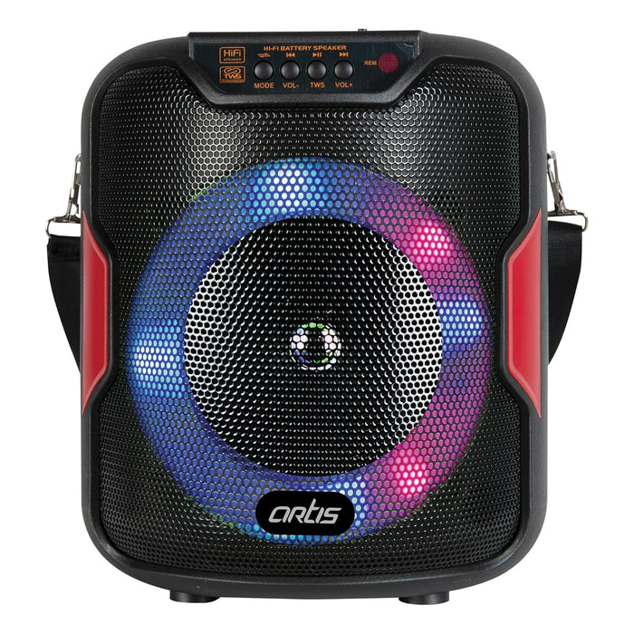 Artis BT303 20W Portable 5.0 Bluetooth Party Speaker with FM/USB/TF Card & Wired Mic