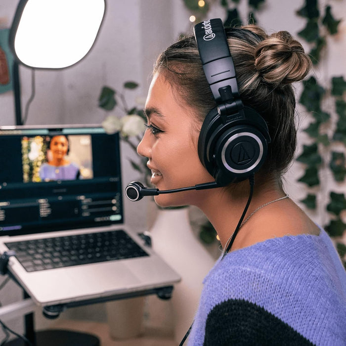 Audio-Technica ATH-M50xSTS StreamSet Streaming Headset