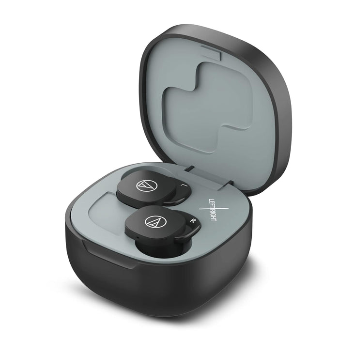 Audio-Technica ATH-SQ1TWWH Wireless in-Ear Headphones, White - Unboxify