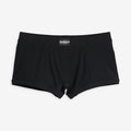 Bamboo Rib Boy Shorts - Black