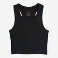 Bamboo Rib Bra Top - Black