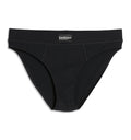 Bamboo Rib Cheeky - Black