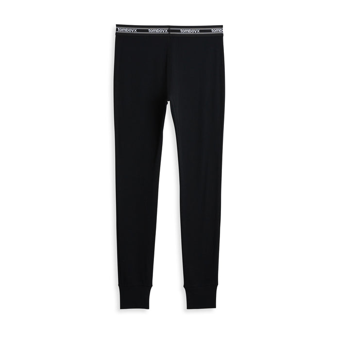 Bamboo Rib Long John - Black