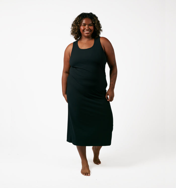 Model: Maliyah is 5'7" and wears a 2X