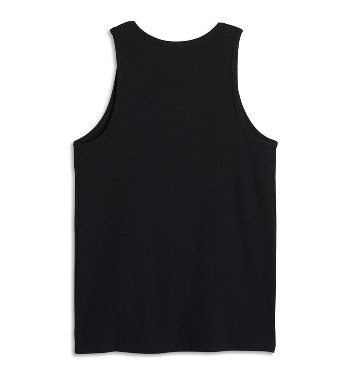 Bamboo Rib Tank - Black