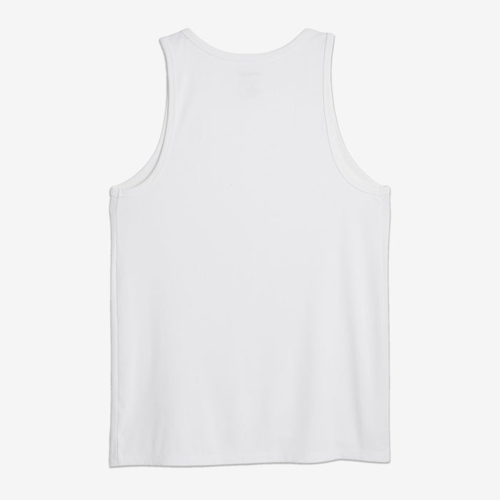 Bamboo Rib Tank - White
