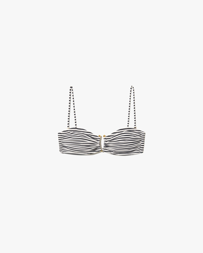 BLACK/IVORY STRIPE