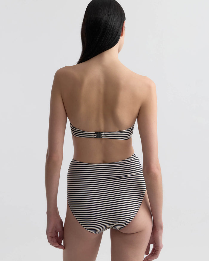 BLACK/IVORY STRIPE
