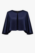 "Bella" Satin Cape Shawl Wrap