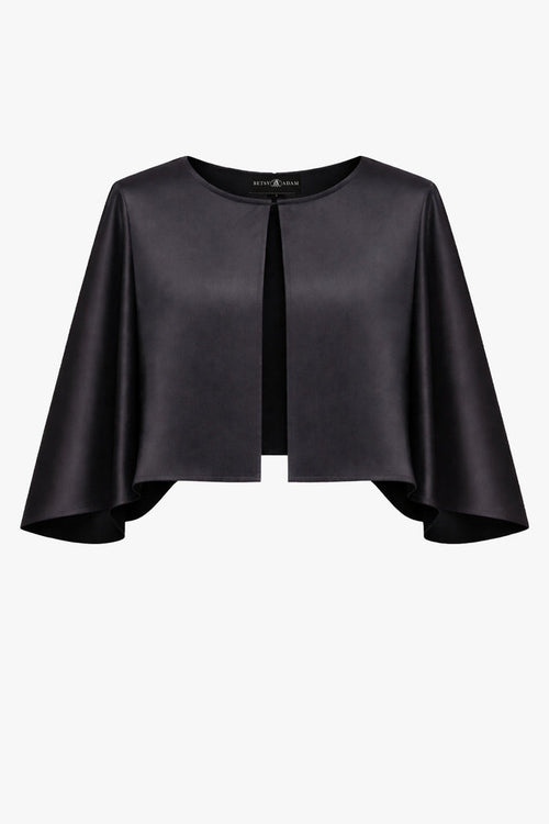 "Bella" Satin Cape Shawl Wrap
