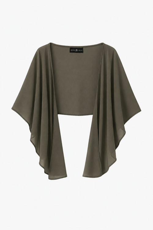 "Bernadette" Chiffon Shawl Wrap
