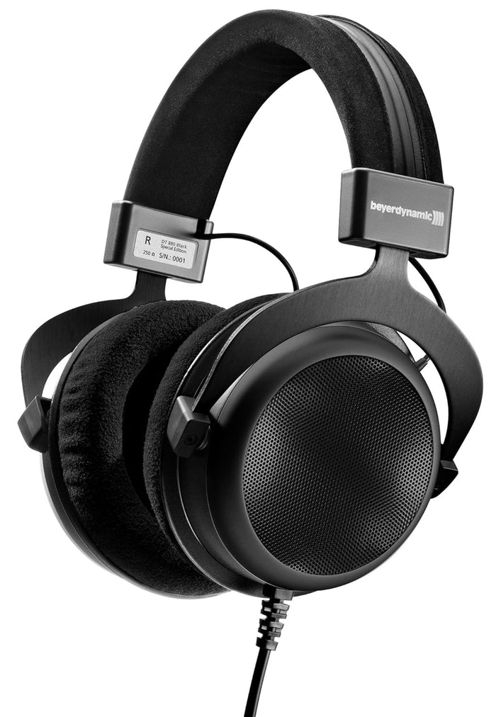 beyerdynamic DT 880 Premium Semi-Open Over Ear HiFi Stereo Headphones (250 Ohm Premium, Black, Limited Edition)