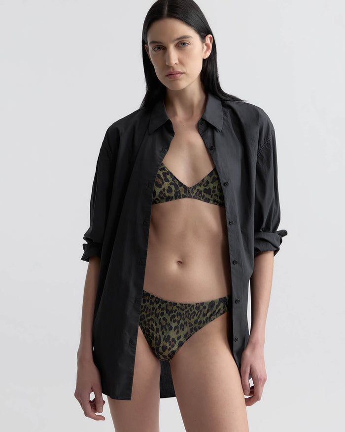 ARMY GREEN LEOPARD