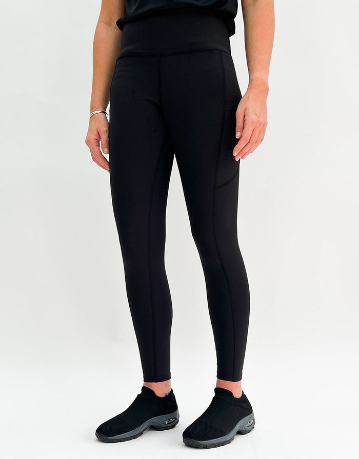 Black Magic Activewear black leggings with pockets for workout and casual wear