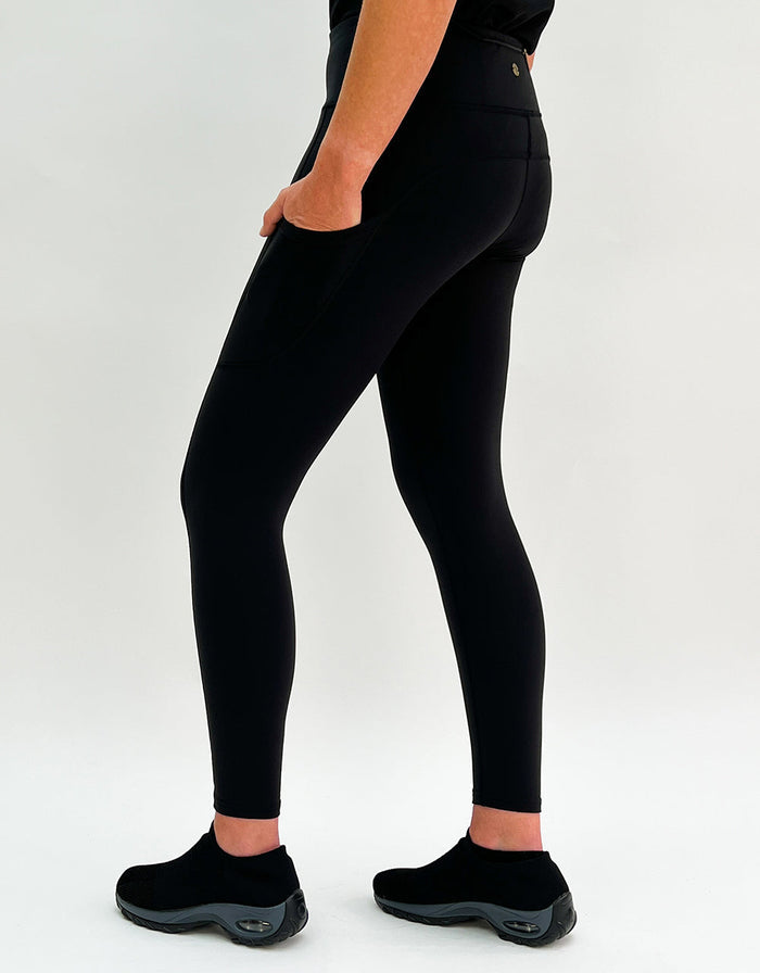 Black Magic Activewear black leggings with pockets for workout and casual wear