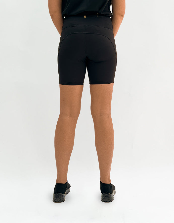 Black Magic Activewear Shorts + Pockets