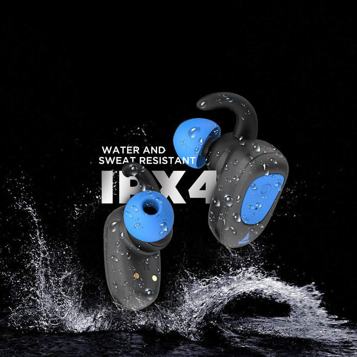 Boat Airdopes 201 Bluetooth Truly Wireless Earbuds with Mic(Furious Blue) - Unboxify