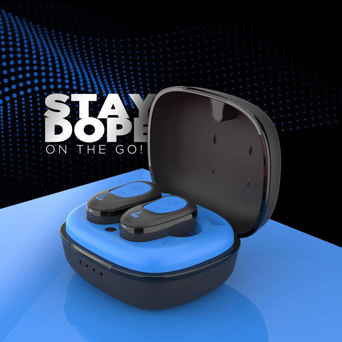 Boat Airdopes 201 Bluetooth Truly Wireless Earbuds with Mic(Furious Blue) - Unboxify