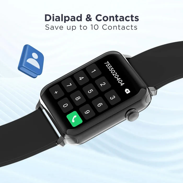boAt Storm Call Bluetooth Calling Smart Watch with 1.69" (4.29 cm) HD display, Super-Responsive Dialpad, 150+ Cloud Faces - Unboxify
