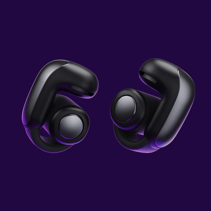 Bose New Ultra Open Earbuds with OpenAudio Technology, Open Ear Wireless Earbuds, Up to 48 Hours of Battery Life - Black - Unboxify