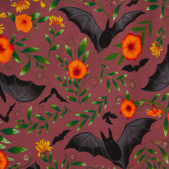 Boy Shorts - Batwing Brocade Mauve