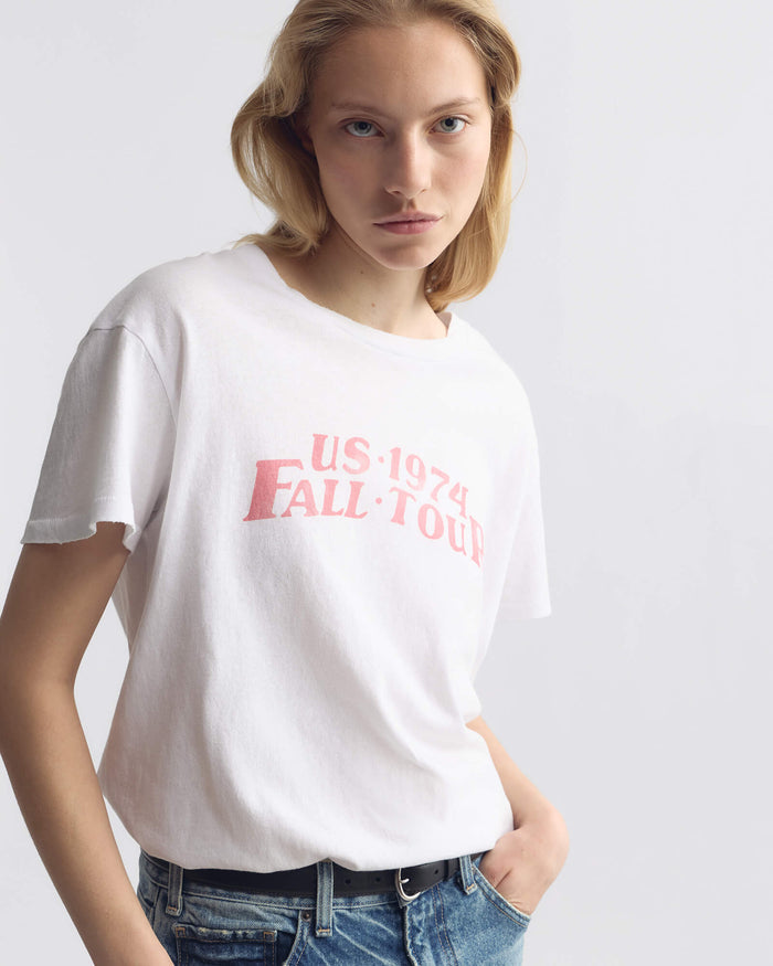 WHITE/RED PRINT