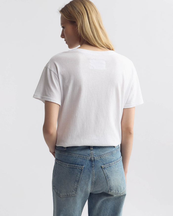 WHITE/RED PRINT