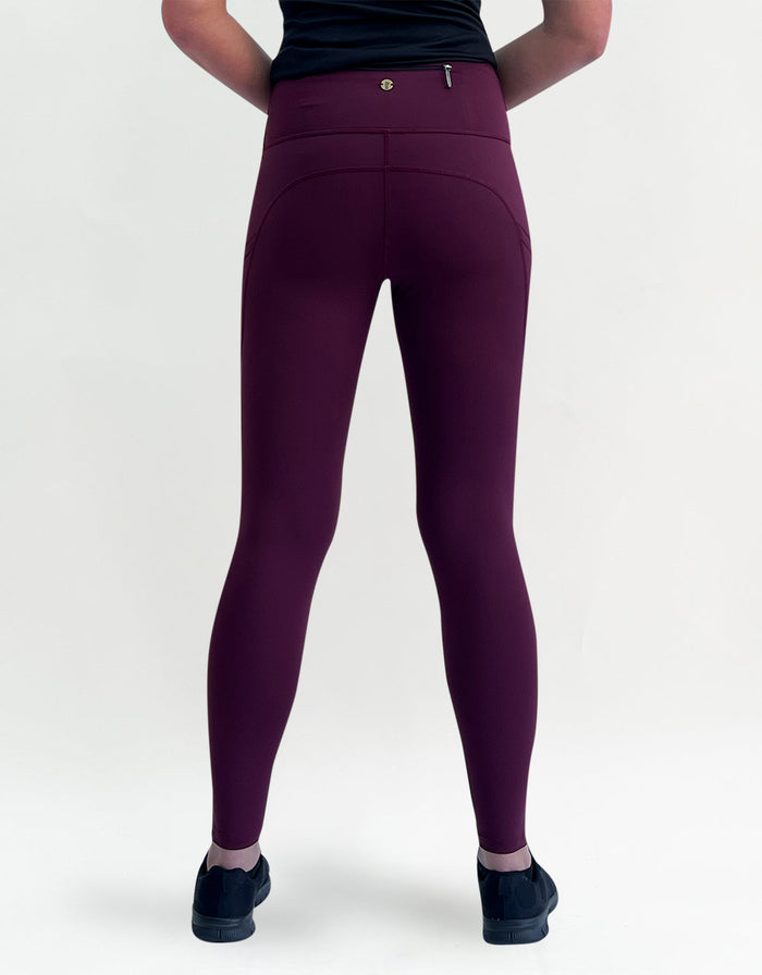 Burgundy Magic Activewear + Pockets