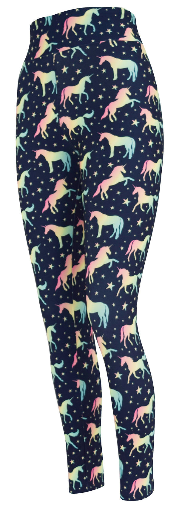 Celestial Unicorns Kids-Kids Leggings