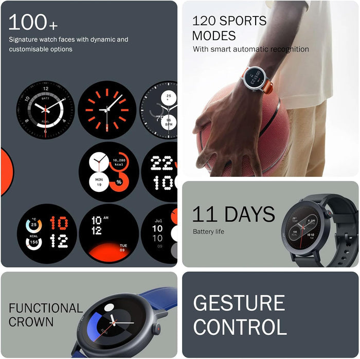 CMF BY NOTHING Watch Pro 2, 1.32" AMOLED, Auto-Brightness,Gesture Control, 3D Warmup Wuide, GPS Smartwatch - Unboxify